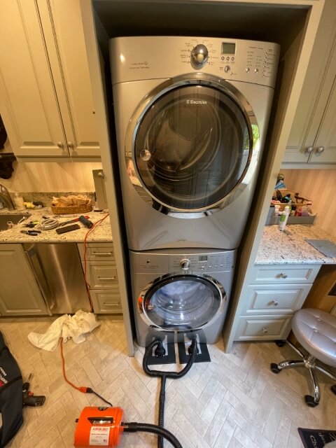 Electrolux washer/dryer removal for repair