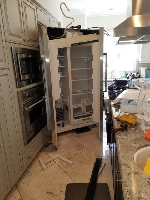 Viking refrigerator full rebuild
